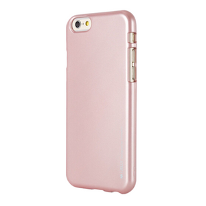 Mercury Jelly Case for iPhone 5/5s/SE - Metal Rose Gold