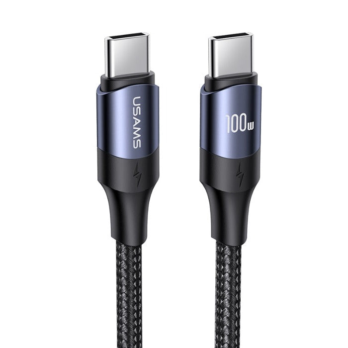USAMS Type-C To Type-C 100W PD Fast Charging & Data Cable - 1.2m