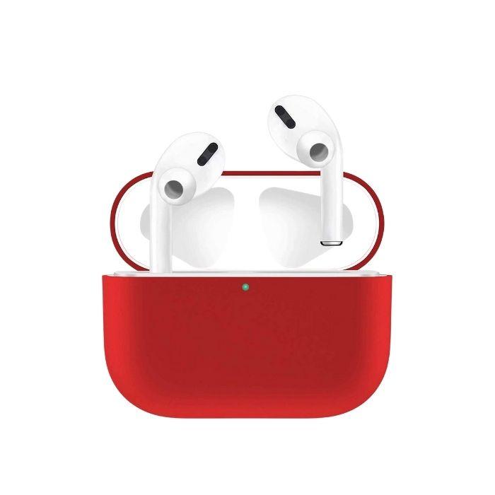 Airpods Pro Soft Silicone Case - Red