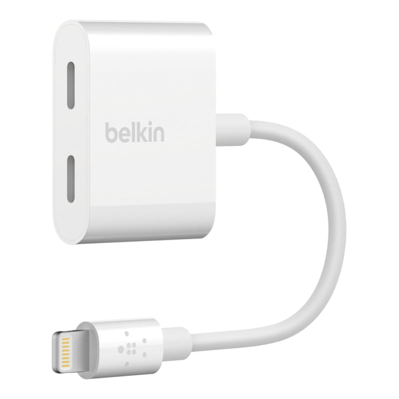 Belkin Lightning Audio + Charge RockStar USB Charger - White