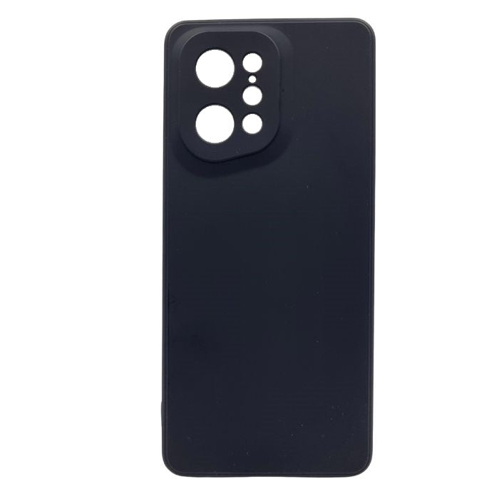 Silicone Case for Oppo Find X5 - Black