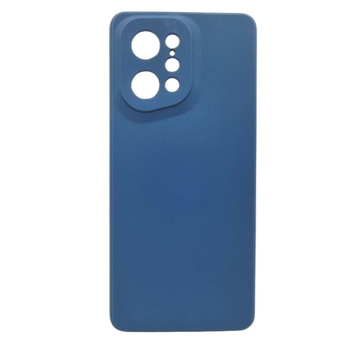 Silicone Case for Oppo Find X5 Pro - Navy Blue