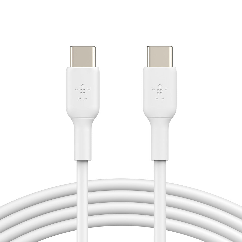 Belkin BoostCharge USB-C to USB-C Cable - Universally compatible - White