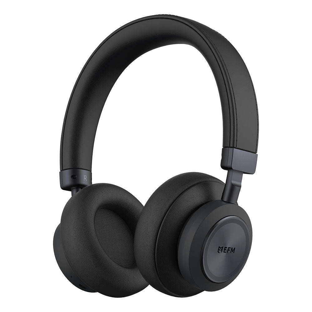 EFM Austin Studio Wireless ANC Headphones - With Dual Mode Active Noise Cancelling and Hi-Res Audio