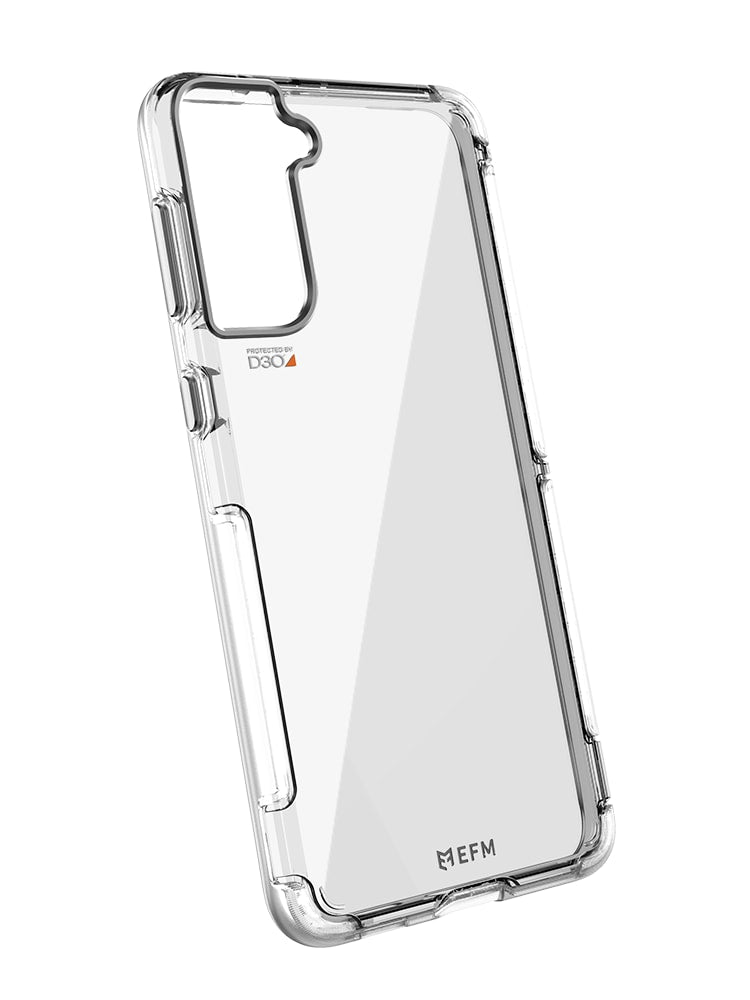 EFM Cayman Case Armour with D3O Crystalex - For Samsung Galaxy S21 5G - Frosted Clear