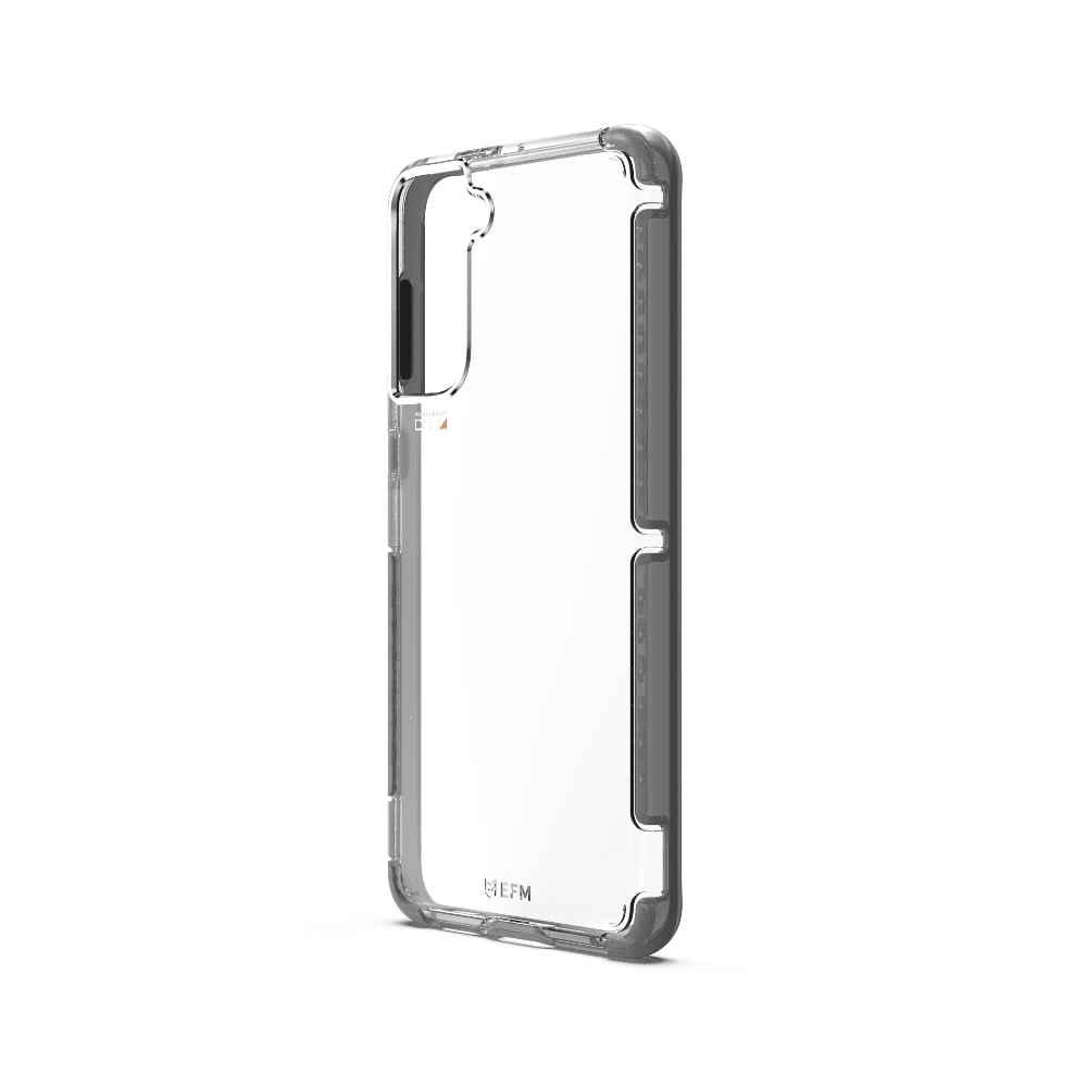 EFM Cayman Case Armour with D3O Crystalex - For Samsung Galaxy S21+ 5G - Smoke Black