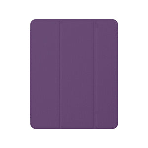 EFM Aspen Folio Case Armour with D3O & ELeather - Suits iPad Pro 11 - Purple