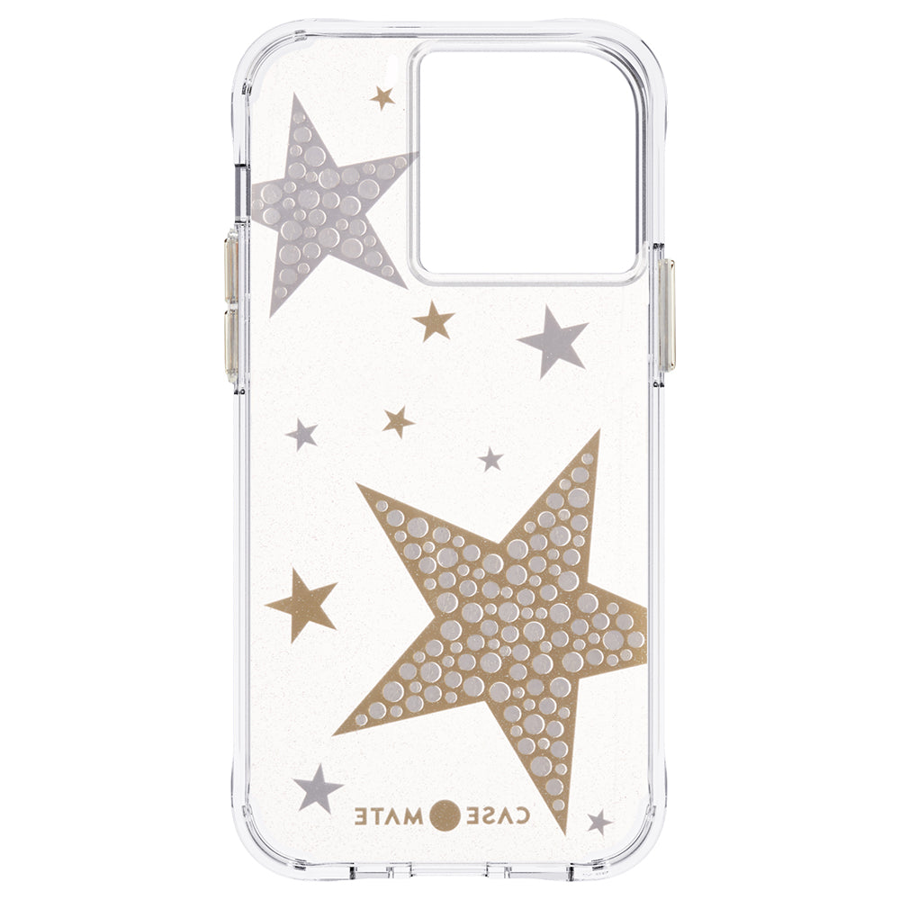 Case-Mate Sheer Superstar Case Antimicrobial - For iPhone 13 Pro (6.1" Pro)
