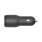 Belkin 37w Dual Car Charger - USB-C & USB-A PPS