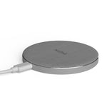 EFM 15W Wireless Charge Pad - With Qi certification - Silver