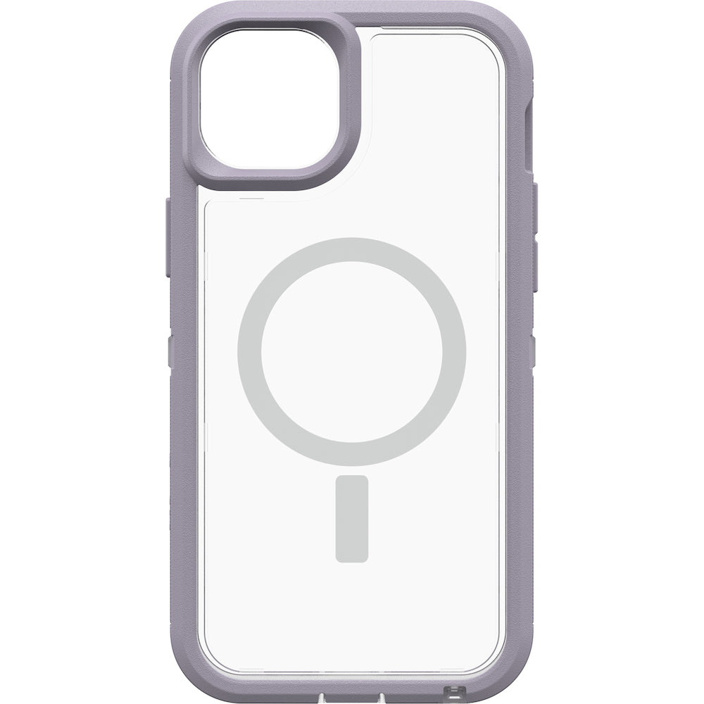Otterbox Defender XT Clear MagSafe Case - For iPhone 14 Plus (6.7") - Lavender Sky