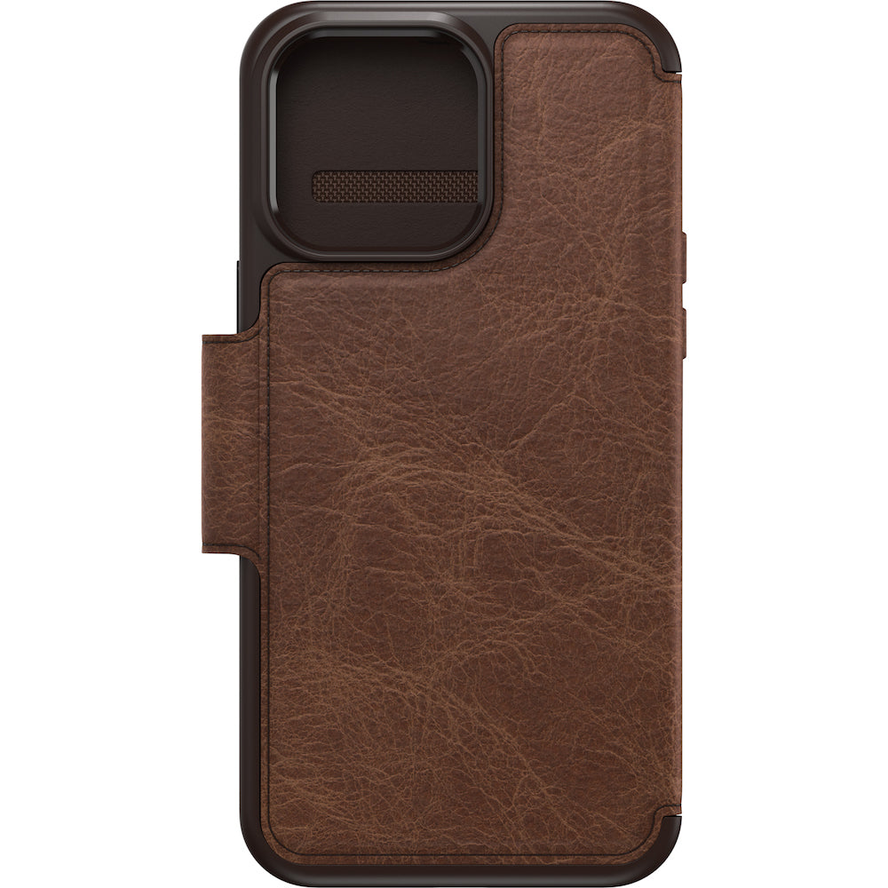 OtterBox Strada Case - For iPhone 14 Pro Max (6.7") - Espresso