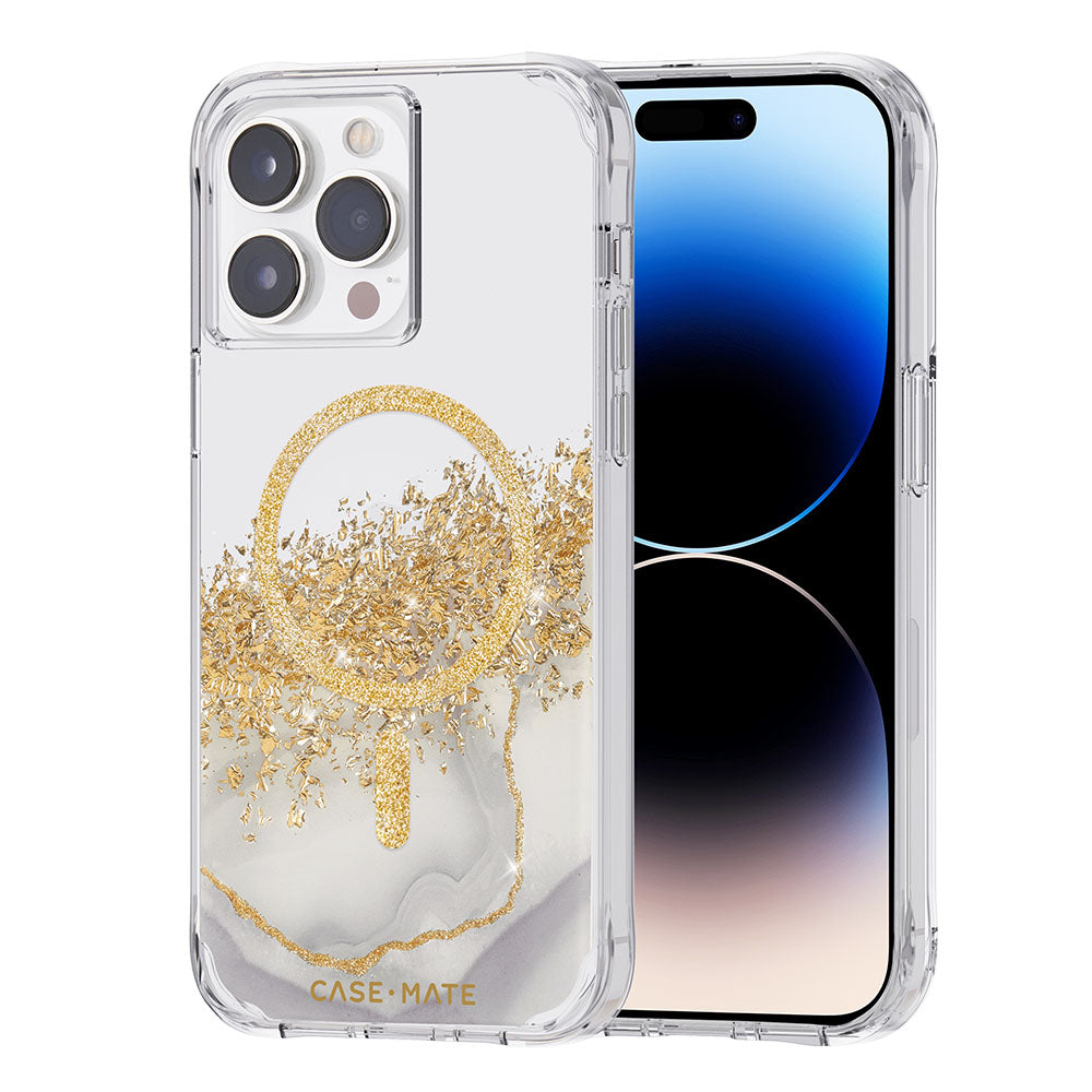 Case-Mate Karat Marble Case - For iPhone 14 Pro Max (6.7")