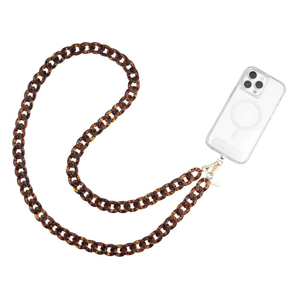 Case-Mate Phone Crossbody Chain - Universal - Tortoiseshell
