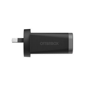 OtterBox Premium Pro Fast Charge - 3 Port GaN Wall Charger 72W (USB-C 30W x 2 + USB-A 12W)