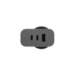 OtterBox Premium Pro Fast Charge - 3 Port GaN Wall Charger 72W (USB-C 30W x 2 + USB-A 12W)