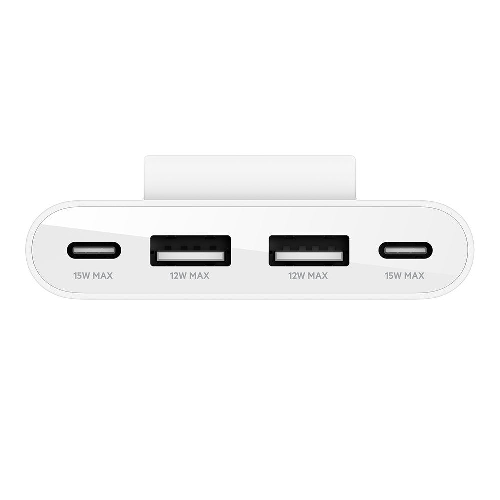 Belkin BoostCharge 4-Port USB Power Extender - 2m - White