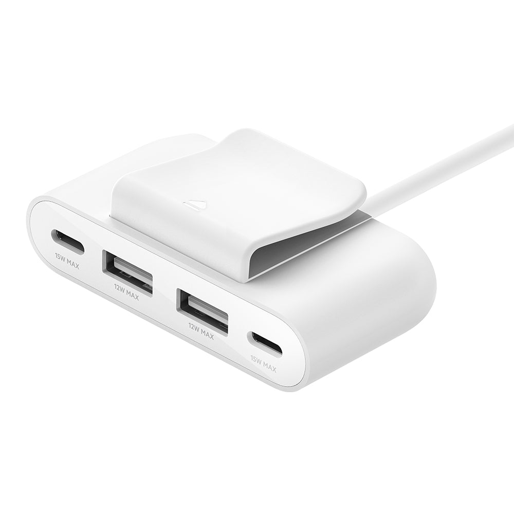 Belkin BoostCharge 4-Port USB Power Extender - 2m - White