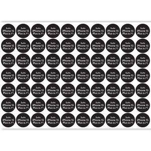 Compatibility Sticker ATOL - Circle for iPhone 15 Plus (70pcs x sheet) - For iPhone 15 Plus