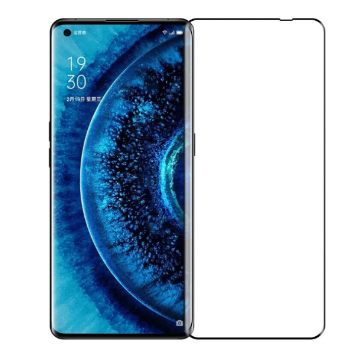 Curved Tempered Glass for Oppo Find X3 Pro