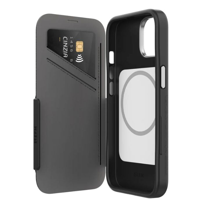 EFM Monaco Case Armour with ELeather and D3O 5G Signal Plus Technology - For iPhone 13 Pro Max (6.7")/iPhone 14 Pro Max (6.7")