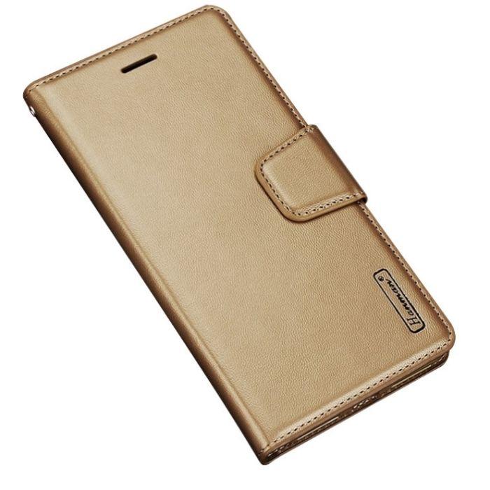 Luxury Find X2 Pro Wallet Case - Gold Oppo