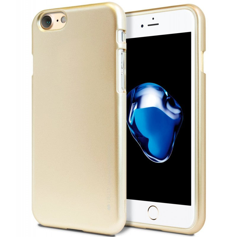 Metal Gold Jelly Case for iPhone 6/6s Plus