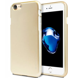 Mercury Jelly Case for iPhone 6/6s Plus - Metal Gold