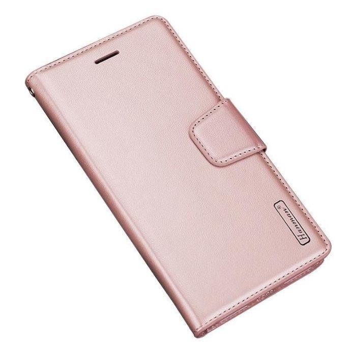 Luxury A72 Wallet Case-Rose Gold
