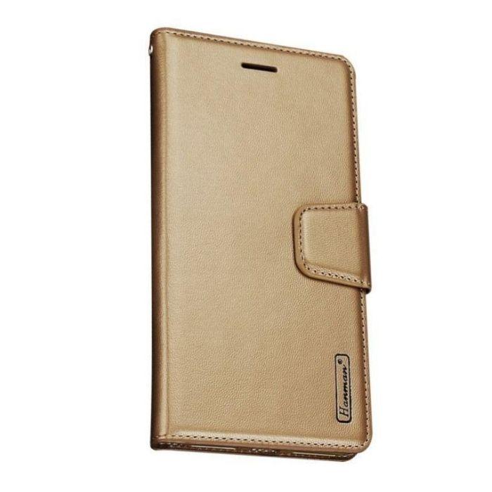 Luxury A91 Wallet Case-Gold