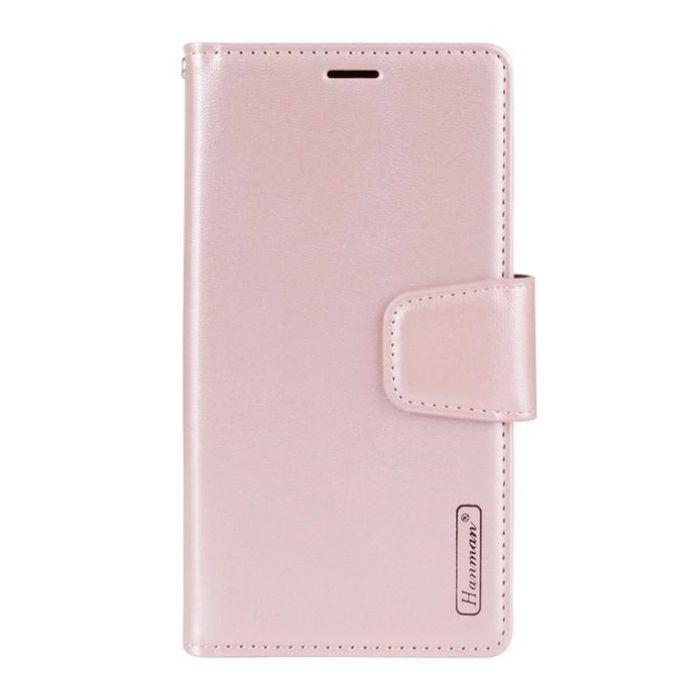 Luxury Oppo Find X3 Lite Wallet Case - Rose Gold