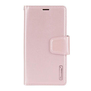 Luxury A72 Wallet Case-Rose Gold