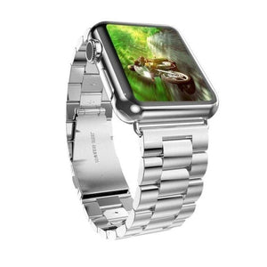 Mercury Apple Metal Watch Band for 38mm - Silver