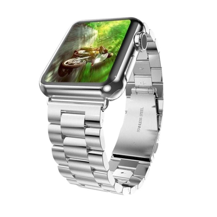 Mercury Apple Metal Watch Band for 42mm - Silver