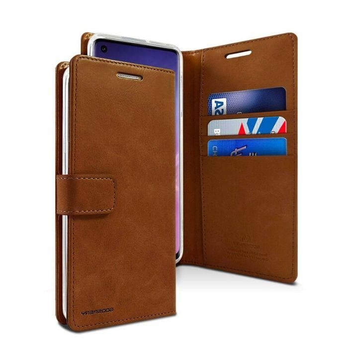 Mercury Blue Moon Diary Case for Samsung Galaxy S10e - Brown Android