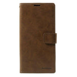 Mercury Blue Moon Diary Case for Samsung Galaxy S21 - Brown Android