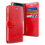 Mercury Blue Moon Diary Cases for iPhone XXS - Red
