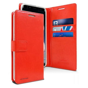 Mercury Blue Moon Diary Samsung Galaxy S8 Cases - Red