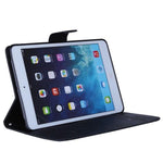 Mercury Fancy Diary Case for iPad 2/3/4 - Black folded