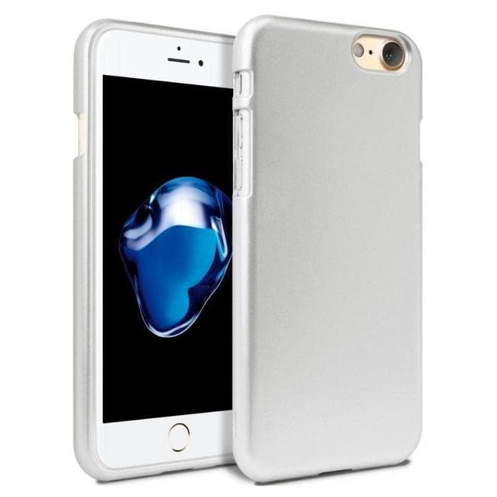 Mercury Jelly Case for iPhone 66s Plus - Metal Silver Apple