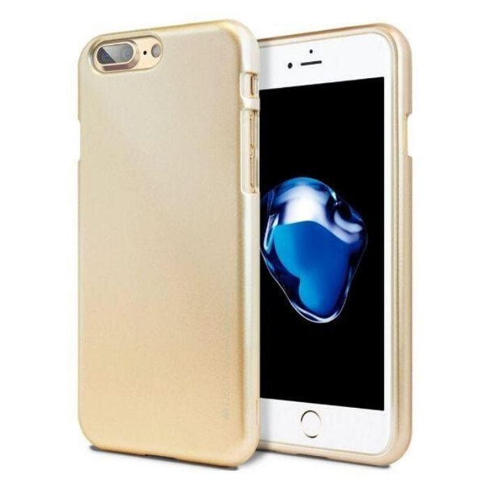 Mercury Jelly Case for iPhone 78 Plus - Metal Rose Gold