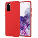 Mercury Silicone Case for Samsung Galaxy S21 Plus - Red Cover