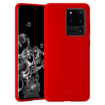 Mercury Silicon Case for Samsung Galaxy S20 Ultra - Red