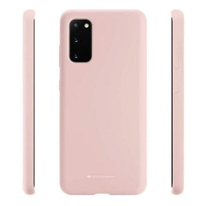 Mercury Silicone Case for Samsung Galaxy S21 - Pink Sand