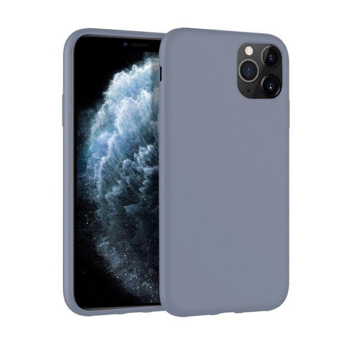 Mercury Silicone Case for iPhone 11 Pro Max - Lavender Grey