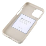 Mercury Silicone Case for iPhone 12 - Stone inside