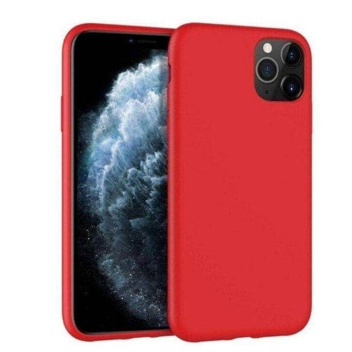 Mercury Silicone Case for iPhone 13 Mini - Red Apple