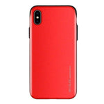 Mercury Sky Slide Bumper Case for iPhone XS Max - Red