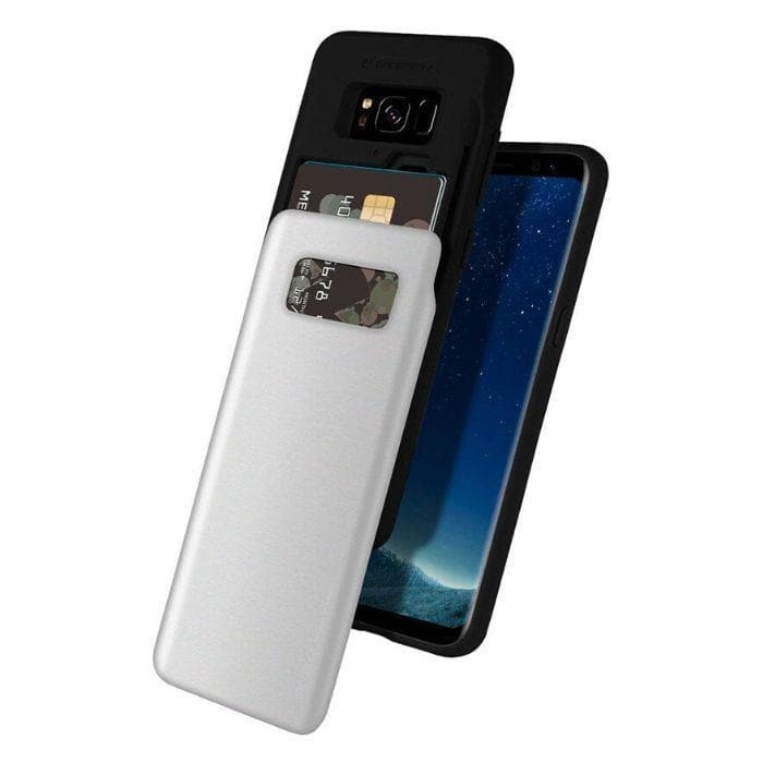 Mercury Sky Slide Bumper Cases for Samsung Galaxy S8 - Silver