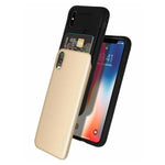 Mercury Sky Slide Bumper Cases for iPhone XXS - Gold